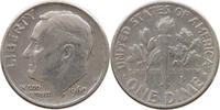 UNITED STATES OF AMERICA DIME 1960 Roosevelt SS 41.71 元  ＋  58.31 元 运费