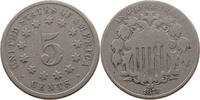 UNITED STATES OF AMERICA NICKEL SHIELD -