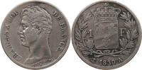 FRANCE FRANC Charles X. (1824-1830) -