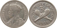 NEW ZEALAND 3 PENCE George V. (1910-1936) -