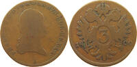 HAUS HABSBURG 3 KREUZER 1800 B FRANZ II. 1792-1835 S 83.67 元  ＋  58.49 元 运费