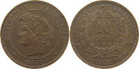 FRANCE 10 CENTIMES 1870 A VZ- 627.54 元  ＋  58.49 元 运费