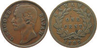 SARAWAK CENT C. Brooke (1868-1917) -