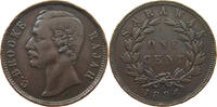 SARAWAK CENT C. Brooke (1868-1917) -