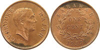 SARAWAK CENT Charles V. Brooke 1917-1946 -