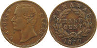 SARAWAK 1/2 CENT Charles J. Brooke 1868-1917 -