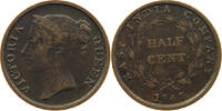STRAITS SETTLEMENTS 1/2 CENT Victoria 1837-1901 EAST INDIA COMPANY -