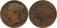 STRAITS SETTLEMENTS 1/2 CENT 1862 Victoria 1837-1901 S 502.03 元  ＋  58.49 元 运费