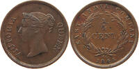 STRAITS SETTLEMENTS 1/4 CENT Victoria 1837-1901 -