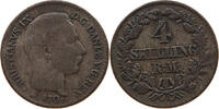 DENMARK 4 SKILLING Christian IX. (1863-1906) -