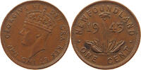 CANADA NEWFOUNDLAND CENT George VI. (1936-1952) -