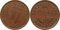 CANADA NEWFOUNDLAND CENT George VI. (1936-1952) -