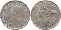 AUSTRALIA SIXPENCE George V. (1910-1936) -