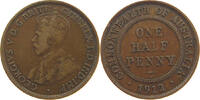 AUSTRALIA HALFPENNY George V. (1910-1936) -