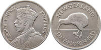 NEW ZEALAND FLORIN George V. (1910-1936) -