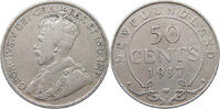 CANADA NEWFOUNDLAND 50 CENTS George V. (1910-1936) -