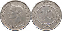 SARAWAK 10 CENTS C. Brooke (1868-1917) -