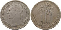 BELGIAN CONGO FRANC Albert I. 1909-1934 -