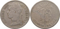 BELGIAN CONGO FRANC Albert I. 1909-1934 -