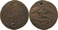 MEXICO 1/4 REAL INVERTED 1 -