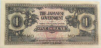 MALAYA JAPANESE GOVERNMENT DOLLAR -