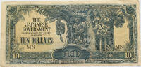 MALAYA JAPANESE GOVERNMENT 10 DOLLARS -