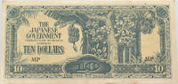 MALAYA JAPANESE GOVERNMENT 10 DOLLARS -