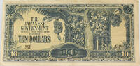 MALAYA JAPANESE GOVERNMENT 10 DOLLARS -