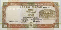 MACAU 10 PATACAS -