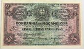 MOZAMBIQUE 5 LIBRAS -