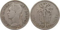 BELGIAN CONGO FRANC 1928 Albert I. 1909-1934 S 100.41 元  ＋  58.49 元 运费