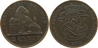 BELGIUM 2 CENTIMES Leopold I. (1831-1865) -