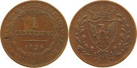ITALY STATES SARDINIA CENTESIMO 1826 SS 167.34 元  ＋  58.49 元 运费