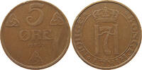 NORWAY 5 ÖRE HAAKON VII. 1905-1957 -