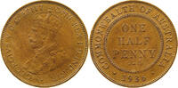 AUSTRALIA HALFPENNY 1/2 PENNY George V. (1910-1936) -