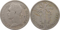 BELGIAN CONGO FRANC Albert I. 1909-1934 -