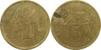 BELGIAN CONGO 5 FRANCS LEOPOLD III. (1934-1951) -