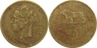 BELGIAN CONGO 5 FRANCS LEOPOLD III. (1934-1951) -
