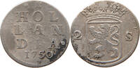 NETHERLANDS HOLLAND 2 STUIVERS -