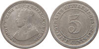 STRAITS SETTLEMENTS 5 CENTS George V. (1910-1936) -