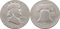 UNITED STATES OF AMERICA HALF 1/2 DOLLAR FRANKLIN -