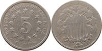 UNITED STATES OF AMERICA NICKEL SHIELD -
