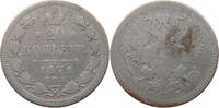 RUSSIA EMPIRE 20 KOPEKS Alexander II. 1855-1881 -