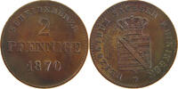 SACHSEN MEININGEN 2 PFENNIG Georg II. (1866-1914) -