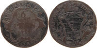 SACHSEN GOTHA ALTENBURG 6 PFENNIG Friedrich III. (1732-1772) -