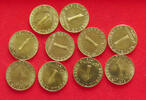 ÖSTERREICH SCHILLING COLLECTION LOT AUSTRIA SCHILLING PROOF 10PC -