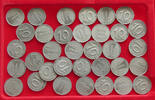 DDR 10 PFENNIG COLLECTION LOT GERMANY DDR 10 PFENNIG 34PC 51G -