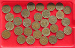 WEIMARER REPUBLIK 2 PFENNIG COLLECTION LOT GERMANY WEIMAR 2 PFENNIG 30PC 100G -