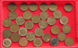 WEIMARER REPUBLIK 2 RENTENPFENNIG COLLECTION LOT GERMANY WEIMAR 2 RENTENPFENNIG 32PC 106G -