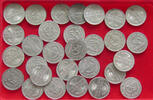 WEIMARER REPUBLIK 50 PFENNIG COLLECTION LOT GERMANY WEIMAR 50 PFENNIG 30PC 50G -